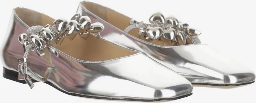 Mach&Mach Low Shoe With Metallic Decoration in zilver