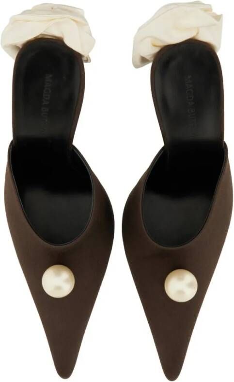 Magda Butrym Slippers & Mules Shaft Mule in bruin