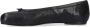 Maison Margiela Black Leather Tabi Ballerinas With Signature Detai in zwart - Thumbnail 1