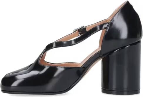 Maison Margiela Hoge hakken Tabi Pumps – Black in zwart