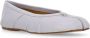 Maison Margiela Lila Leren Ballerina met Tabi-teen Purple Dames - Thumbnail 2