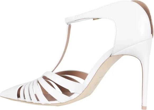 Malone Souliers Hoge hakken Jennifer 90 Pump in wit