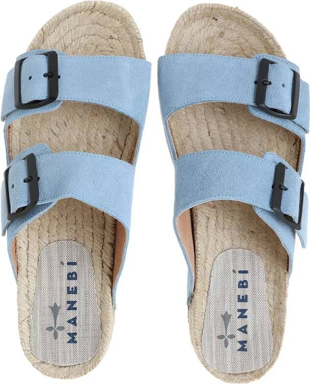 Manebi Espadrilles Nordic Sandals in blauw