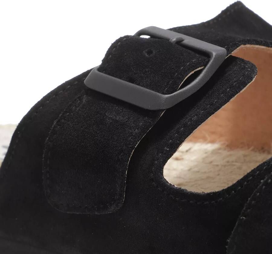 Manebi Espadrilles Nordic Sandals in zwart