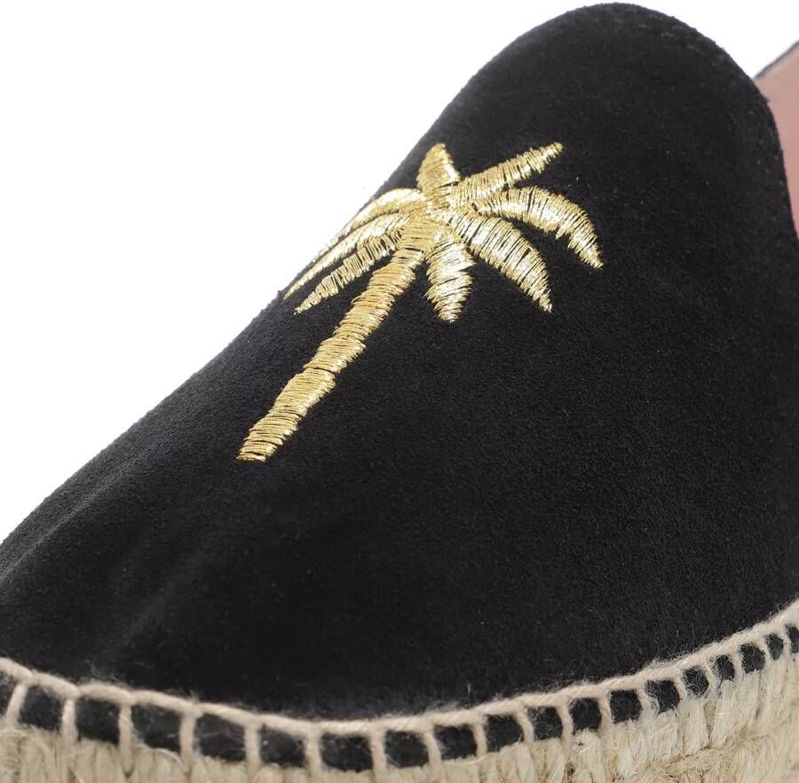 Manebi Espadrilles Slippers in zwart