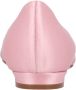 Manolo Blahnik Hangisi Ballerinas Pink in roze - Thumbnail 1