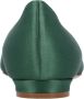 Manolo Blahnik Hangisi Flat Green in groen - Thumbnail 1