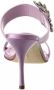 Manolo Blahnik Sandalen Chivela 090 Sandals in paars - Thumbnail 2