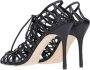 Manolo Blahnik Sandalen Hamza 105 Leather Sandals in zwart - Thumbnail 2