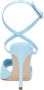 Manolo Blahnik Sandalen Hourani 105 Sandal Blue in blauw - Thumbnail 1