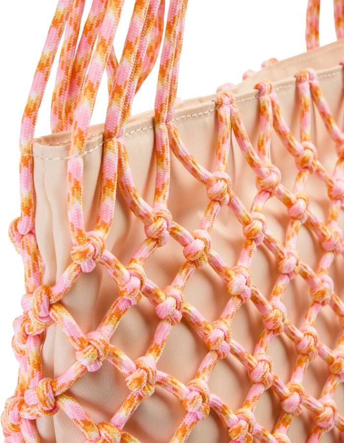 Marc Cain Low-Top Sneakers Henkeltasche in koraal