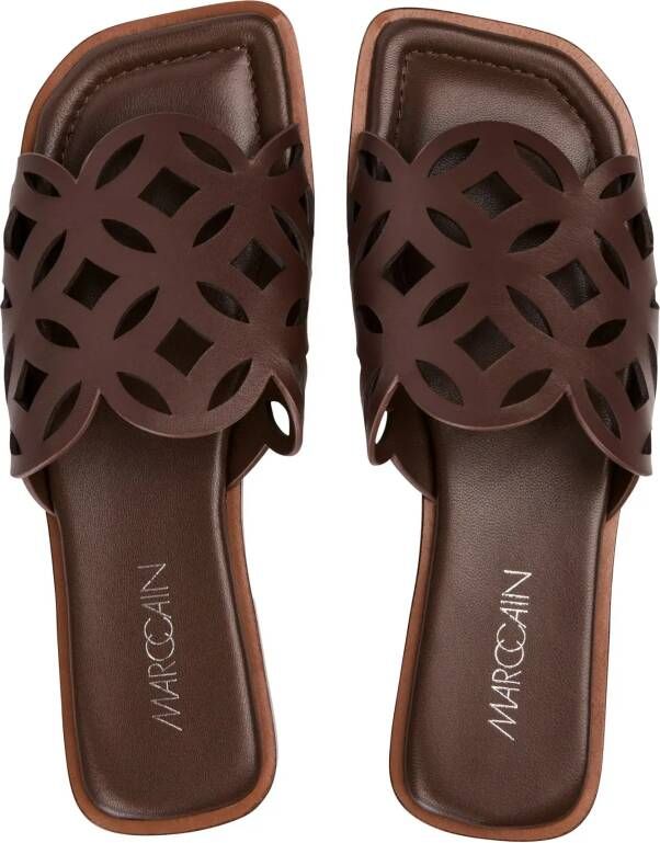 Marc Cain Low-Top Sneakers Sandale in bruin