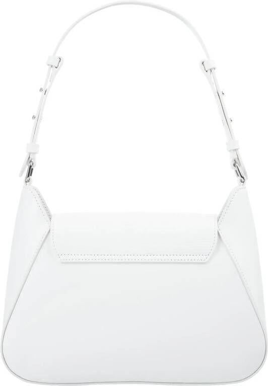 Marc Cain Low-Top Sneakers Schultertasche in wit