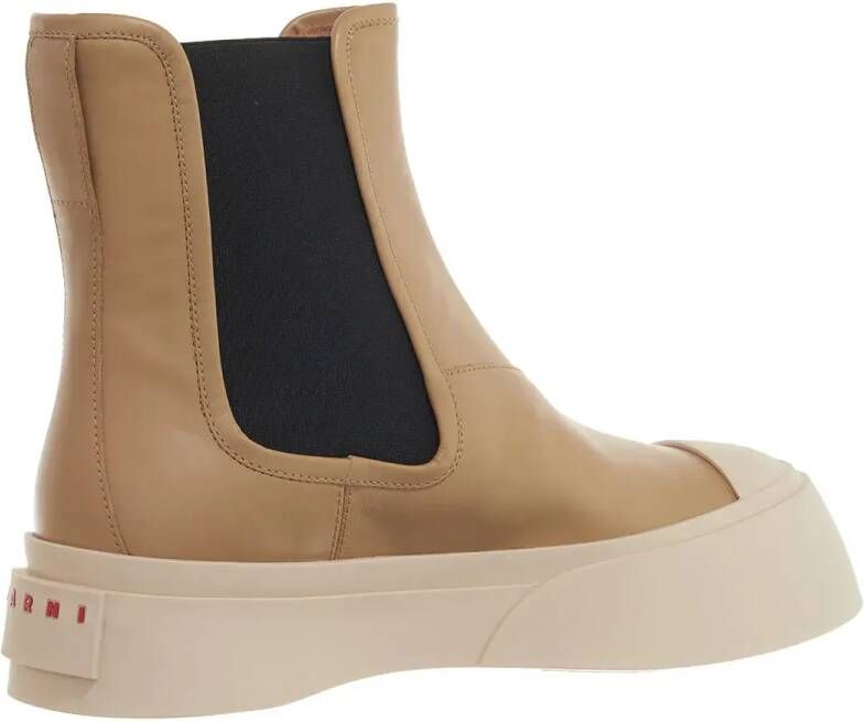 Marni Boots & laarzen Chelsea Boot in beige