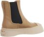 Marni Boots & laarzen Chelsea Boot in beige - Thumbnail 2