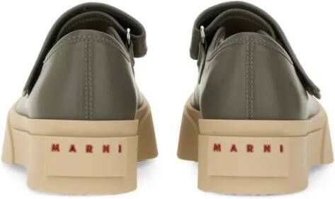 Marni Low-Top Sneakers Mary Jane Sneakers in groen