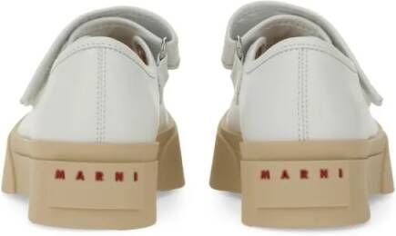 Marni Low-Top Sneakers Mary Jane Sneakers in wit