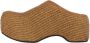 Marni Sandalen "Chunky" Raffia Wedges – Brown in bruin - Thumbnail 1