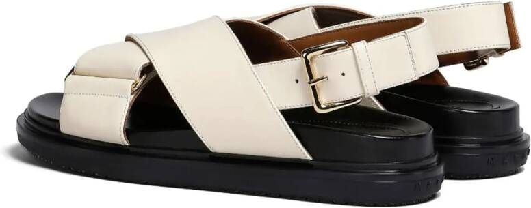 Marni Sandalen Fb Criscross Sandal Beige in beige