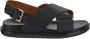 Marni Sandalen Fb Criscross Sandal in zwart - Thumbnail 2