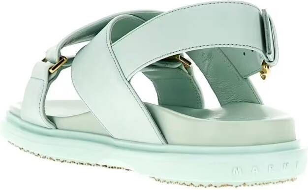 Marni Sandalen 'Fussbet' Sandals in groen