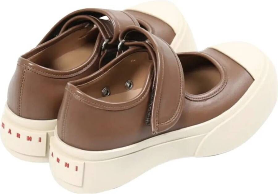 Marni Sandalen Mary Jane Sandals Cigar in beige