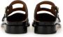 Marni Slippers & Mules Black Calf Leather Sabots in zwart - Thumbnail 1