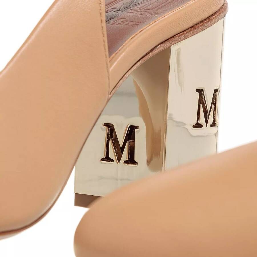 Max Mara Loafers & ballerina schoenen Damiersling in beige