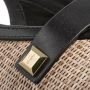 Max Mara Leren Sandalen met Raffia-effect - Thumbnail 2