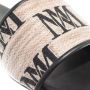 Max Mara Slippers & Mules Logo Slide in beige - Thumbnail 1