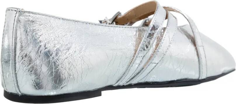 Michael Kors Ballerinas Indy Flex Ballet in zilver