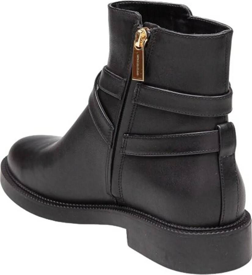 MICHAEL Kors Leren boots met labelapplicatie model 'ABIGAIL'