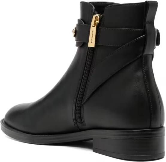 Michael Kors Boots Darcy Flat Bootie in zwart