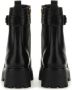 Michael Kors Boots Lace-Up Black Cow Leather Platform Boots in zwart - Thumbnail 1