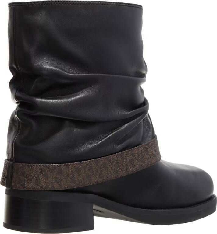 Michael Kors Enkellaarzen Colby Flat Bootie in zwart