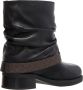 Michael Kors Enkellaarzen Colby Flat Bootie in zwart - Thumbnail 1