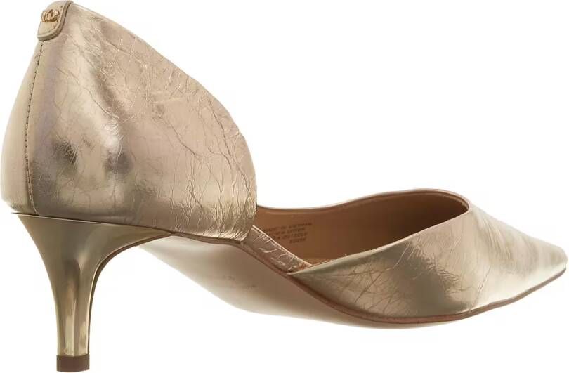 Michael Kors Hoge hakken Elyse Kitten Pump in goud