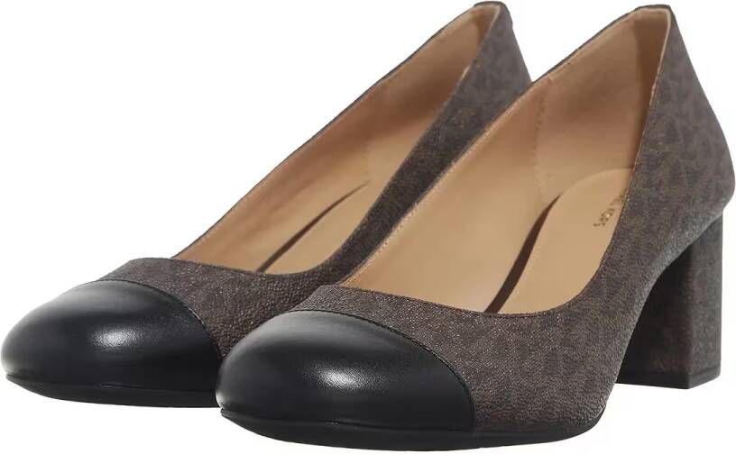 Michael Kors Hoge hakken Perla Flex Pump in bruin