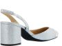 Michael Kors Hoge hakken Perla Flex Sling Pump in zilver - Thumbnail 1