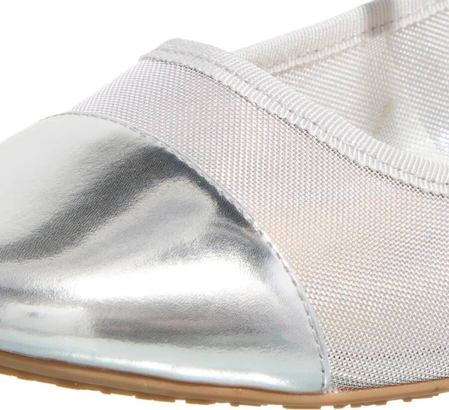 Michael Kors Loafers Mae Flex Ballet in zilver