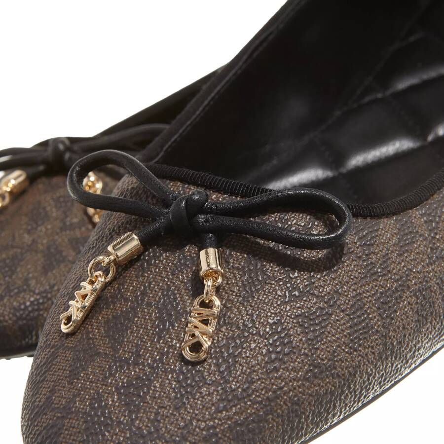 Michael Kors Loafers & ballerina schoenen Nori Flat in bruin
