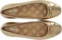 Michael Kors Gouden Nori Ballet Flat met Gewatteerde Binnenzool Geel Dames - Thumbnail 2