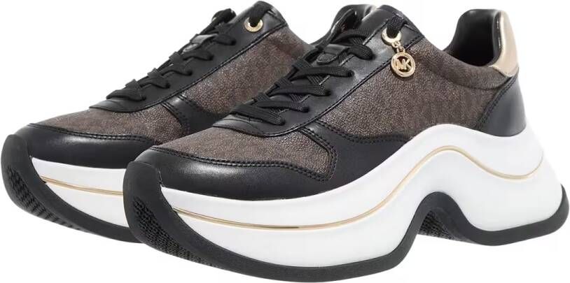 Michael Kors Low-Top Sneakers Arla Trainer in bruin