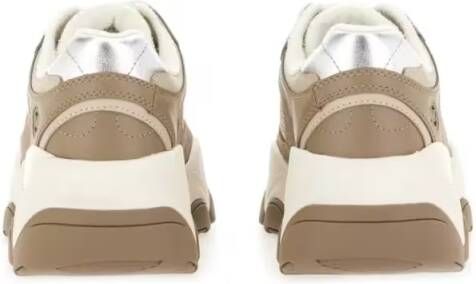 Michael Kors Low-Top Sneakers "Atlas" Leather Sneaker in beige
