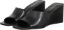 Michael Kors Low-Top Sneakers Merriam Wedge in zwart - Thumbnail 1