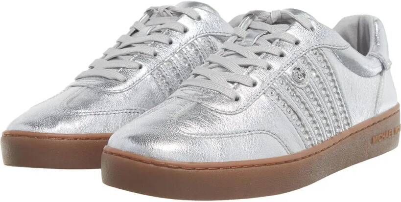 Michael Kors Low-Top Sneakers Scotty Lace Up in zilver