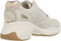 Michael Kors Beige Zuma Sneakers met Gouden Details Beige Dames - Thumbnail 2