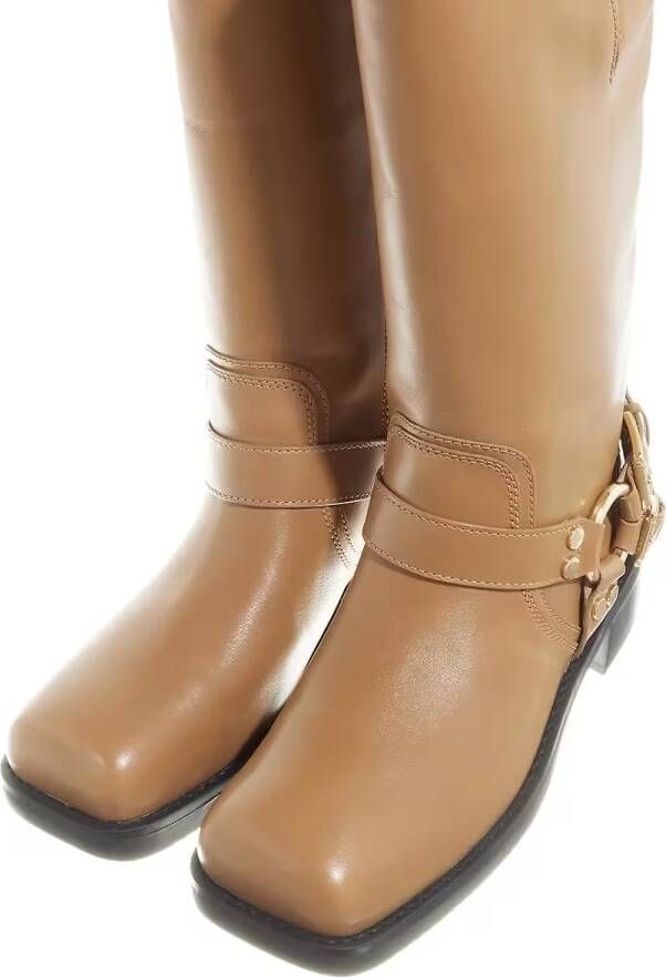 Michael Kors Boots Crosby Moto Boot in bruin - Foto 2