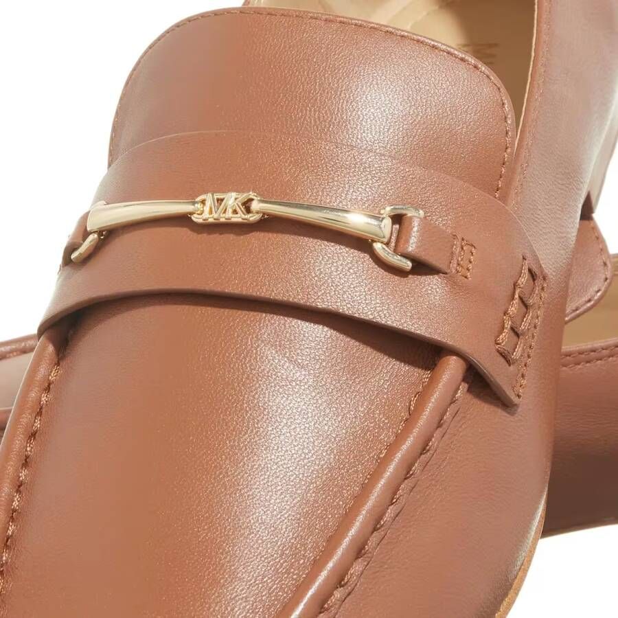 Michael Kors Loafers Lena Loafer in bruin - Foto 3
