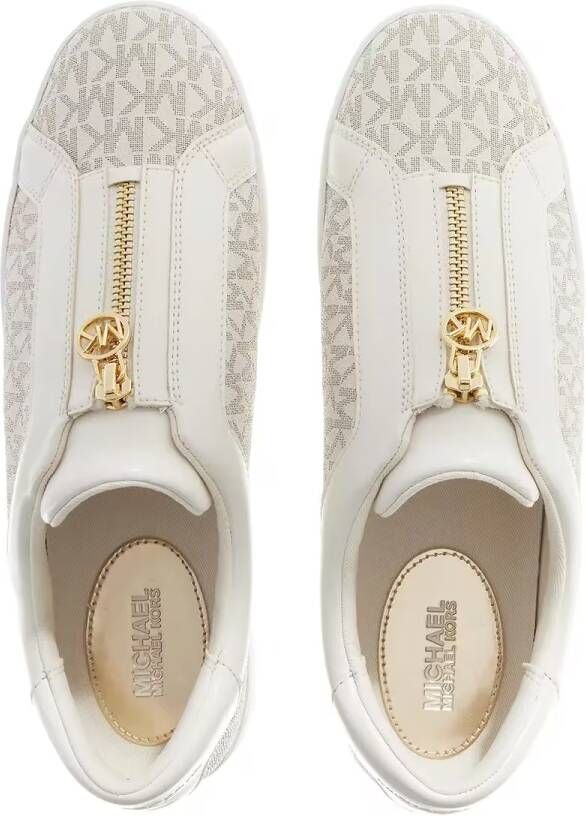 Michael Kors Low-Top Sneakers Keaton Zip Slip On in crème - Foto 4